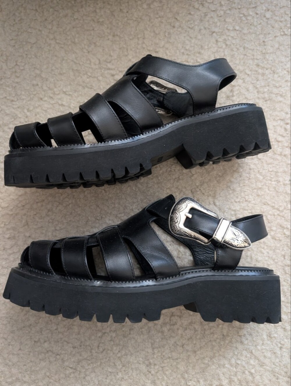 Marc Nolan Platform Fisherman Sandals